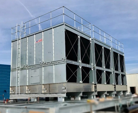 馬利橫流方型冷卻塔SC-300L電機(jī)/風(fēng)機(jī)/減速器/填料大更換！